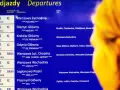 Tablica odjazdów PKP: 08:25 IC do Warszawy Zachodniej, 08:25 IC do Olsztyna Głównego, 08:35 IC do Krakowa Głównego. Kiedy zmiana rozkładu jazdy PKP, warto sprawdzić te odjazdy.
