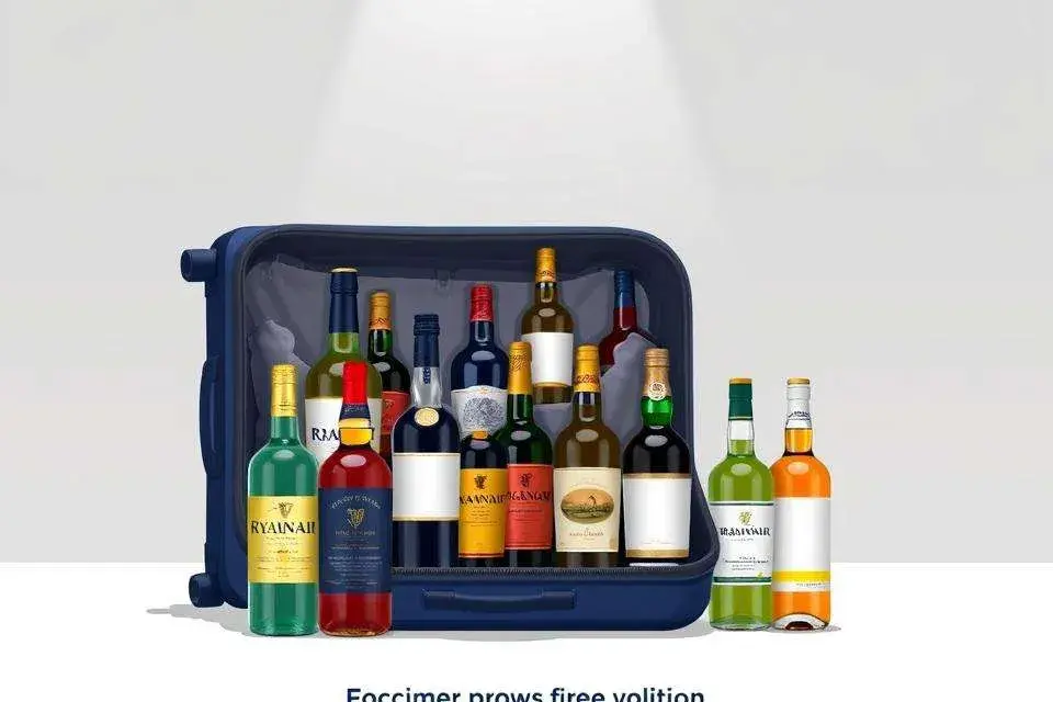 Wódka w samolocie? Limity, zasady, Duty-Free. Bez problemów!
