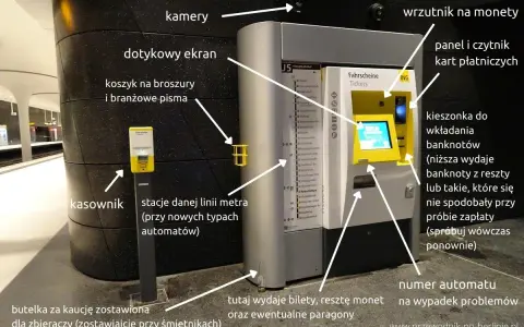 Automat do biletów w Berlinie. Dowiedz się, ile kosztuje bilet do Berlina, korzystając z ekranu dotykowego, wrzutnika monet lub akceptacji kart.