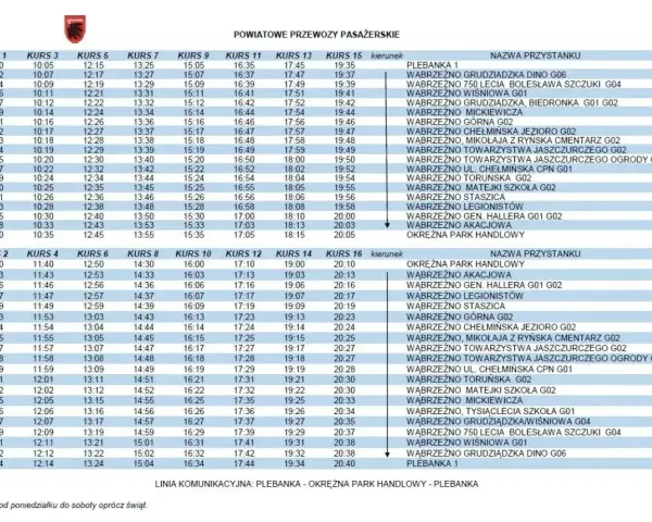 Rozkład jazdy autobusów do Białegostoku. Sprawdź godziny odjazdów i nazwy przystanków, by zaplanować podróż.