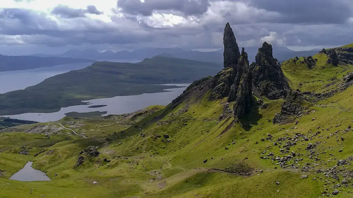 Wyspa Skye Old Man of Storr